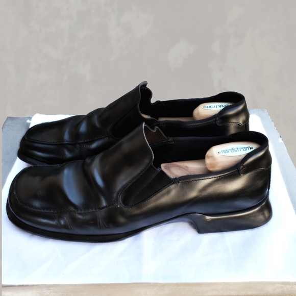 Prada Men's Shoes 12 black slip on Loafers - Picture 4 of 13